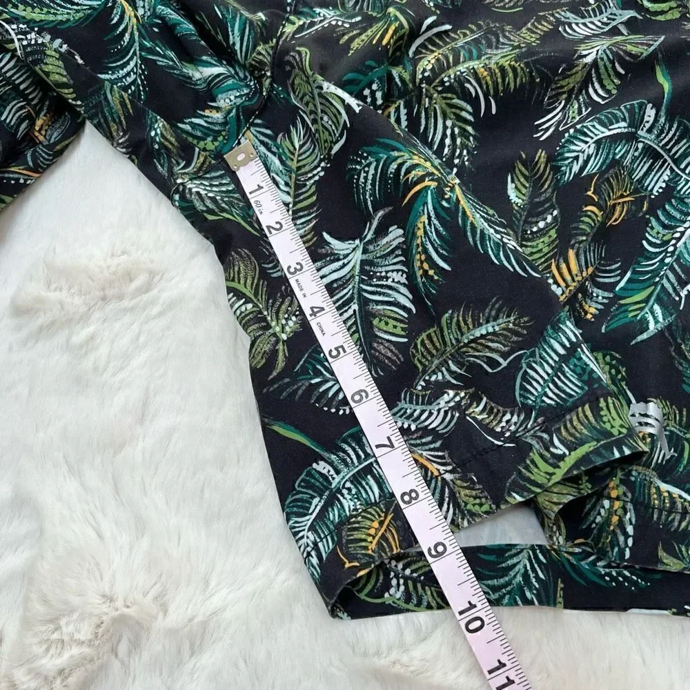 Tommy Bahama Swim Trunks Island Active Palm Tree Tropical Print Men’s size XL